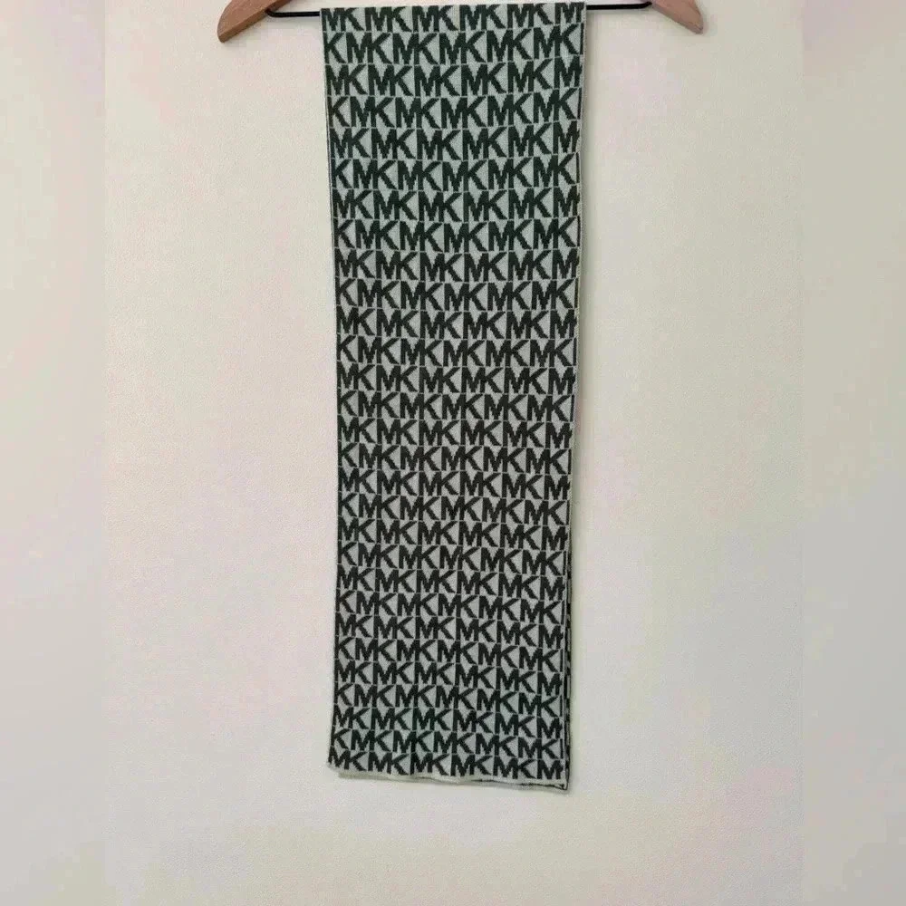 Michael Kors Gray‎ Signature Soft Wool Scarf